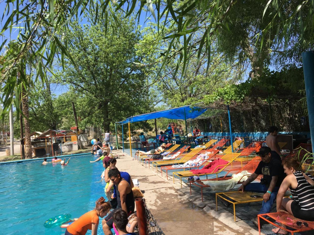 Hotel Y Balneario Ojo Caliente Camargo 외부 사진